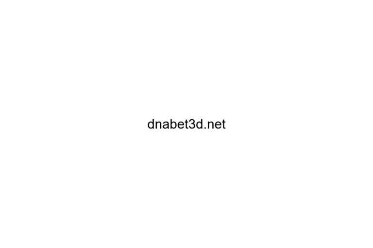 dnabet3d net