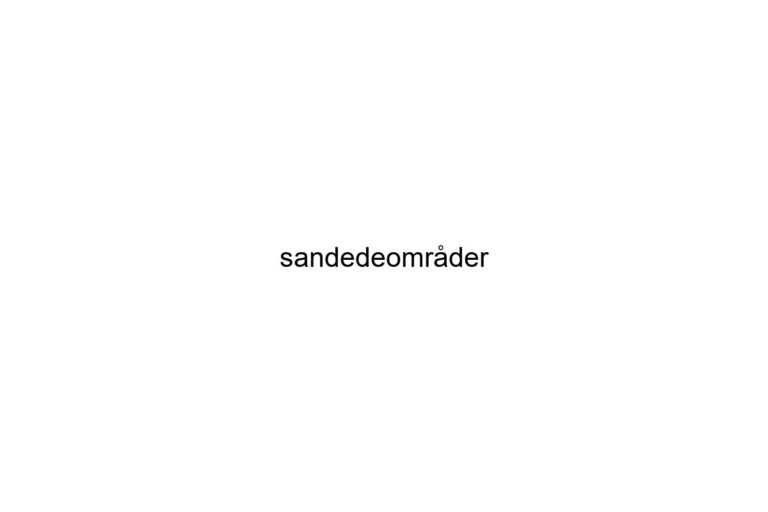 sandedeomrder