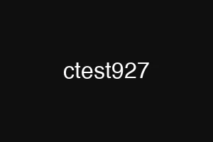 ctest927