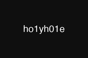 ho1yh01e