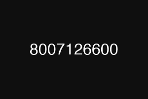 8007126600