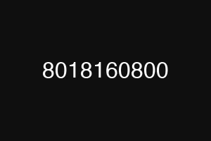 8018160800